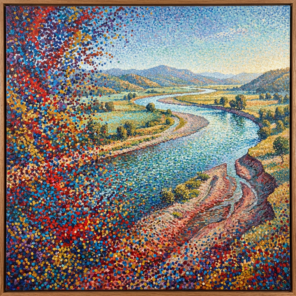 Sequences — a Pointillist composition for sequence-to-sequence learning